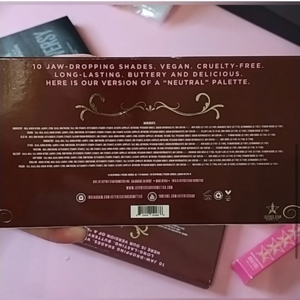 🆕Jeffree Star Cosmetics Androdgyny Eye Shadow Palette